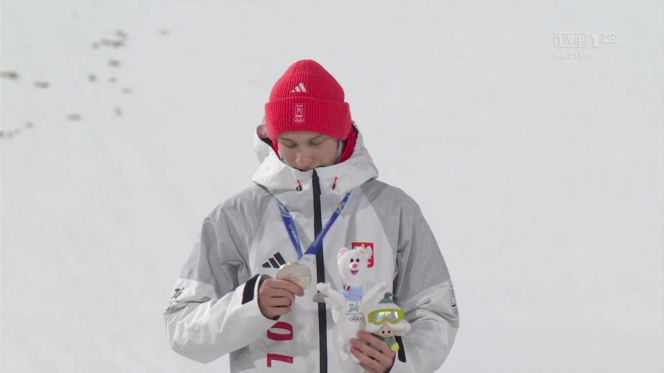 Kacper Tomasiak odebrał medal IO