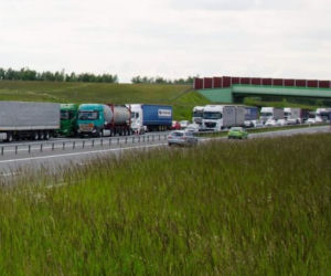 Wypadek na autostradzie A4
