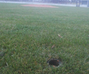 Nowe boisko do baseballu już jest zniszczone