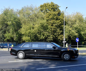 Cadillac One w Warszawie. Wizyta wiceprezydenta Stanów Zjednoczonych Michaela Pence’a w Polsce