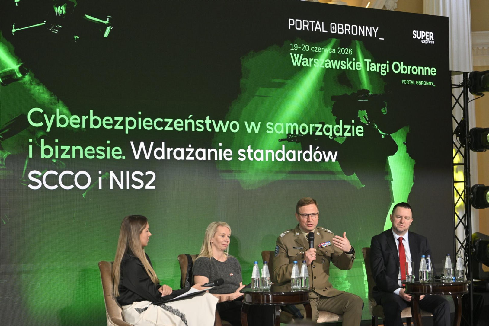 Konferencja Portalu Obronnego „Odporność cyfrowa i informacyjna Polski. Wyzwania w dobie wojny hybrydowej". Drugi panel