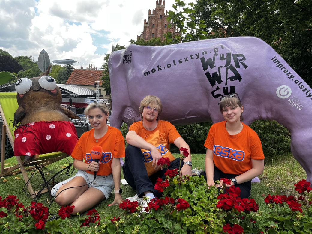 Tłumy przyjezdnych i uśmiechy na twarzach. Wakacyjny patrol Eska Summer City na olsztyńskiej Starówce