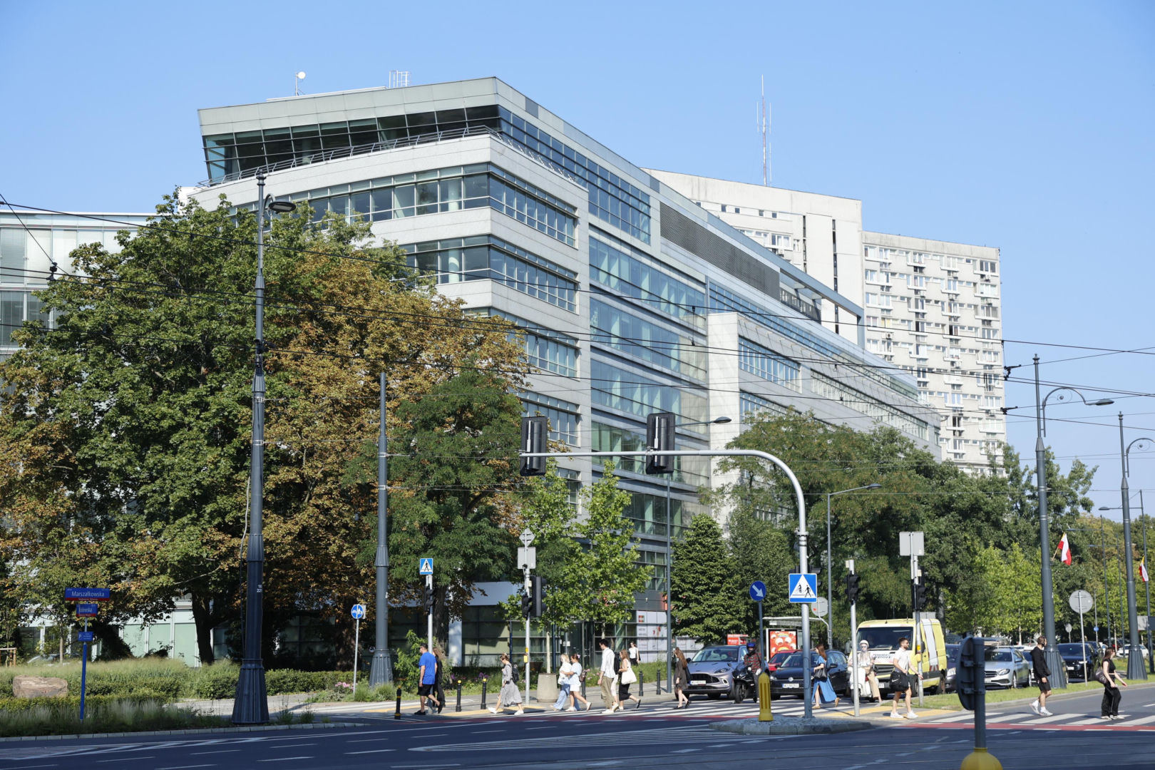 Biurowiec Saski Point na Marszałkowskiej 111 w Warszawie