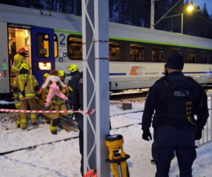 Wypadek na torach w Białym Dunajcu