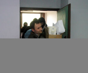 Przeszukanie w siedzibie partii Zmiana