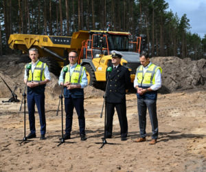 Rozpoczęcie budowy Przylądka Pomerania w Świnoujściu