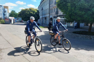 Ruszyły rowerowe patrole strażników w Koszalinie