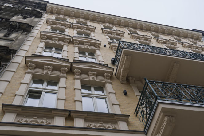 Wyremontowane kamienice przy ulicy Mierniczej