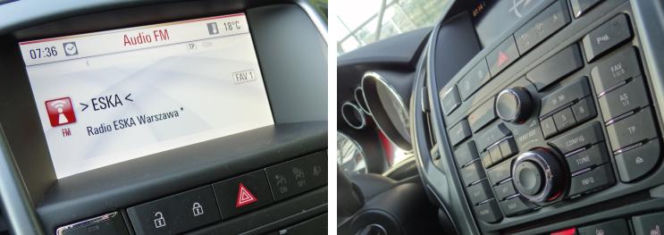 Opel Astra GTC - radio i nawigacja