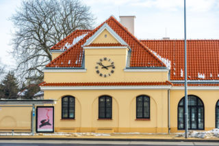 Dawny dworzec Warszawa Wilanów po remoncie