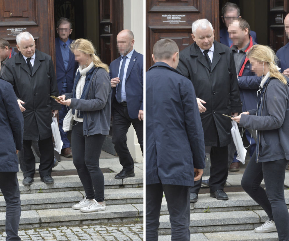 Kaczyński zaczepiony pod kościołem!