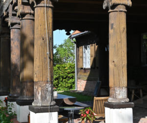 Żuławski dom podcieniowy w Marynowach z 1803 roku