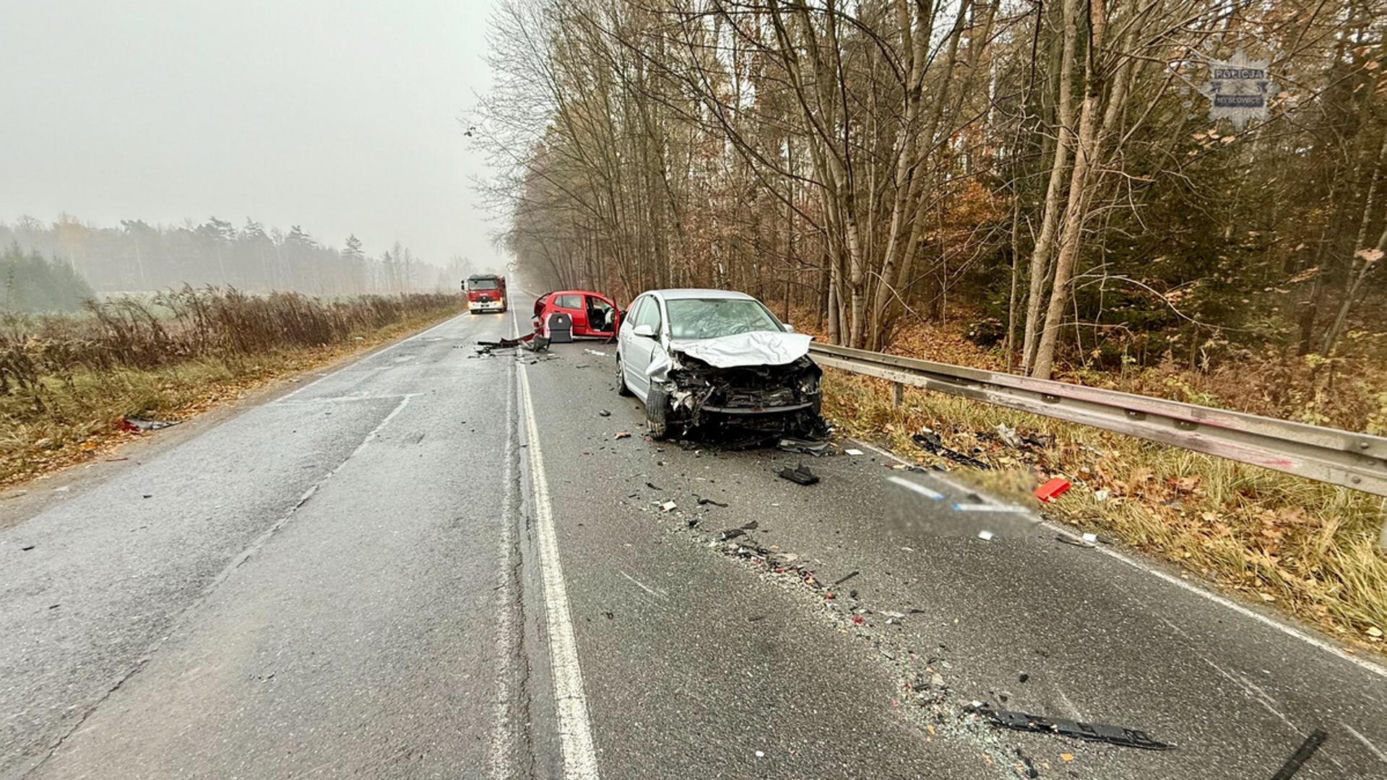 Poważny wypadek na Śląsku. Ucierpiała 28-latka