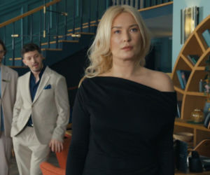 Barwy szczęścia odc. 3418. Karolina (Marta Dąbrowska), Justin (Jasper Sołtysiewicz), Kajtek (Jakub Dmochowski)