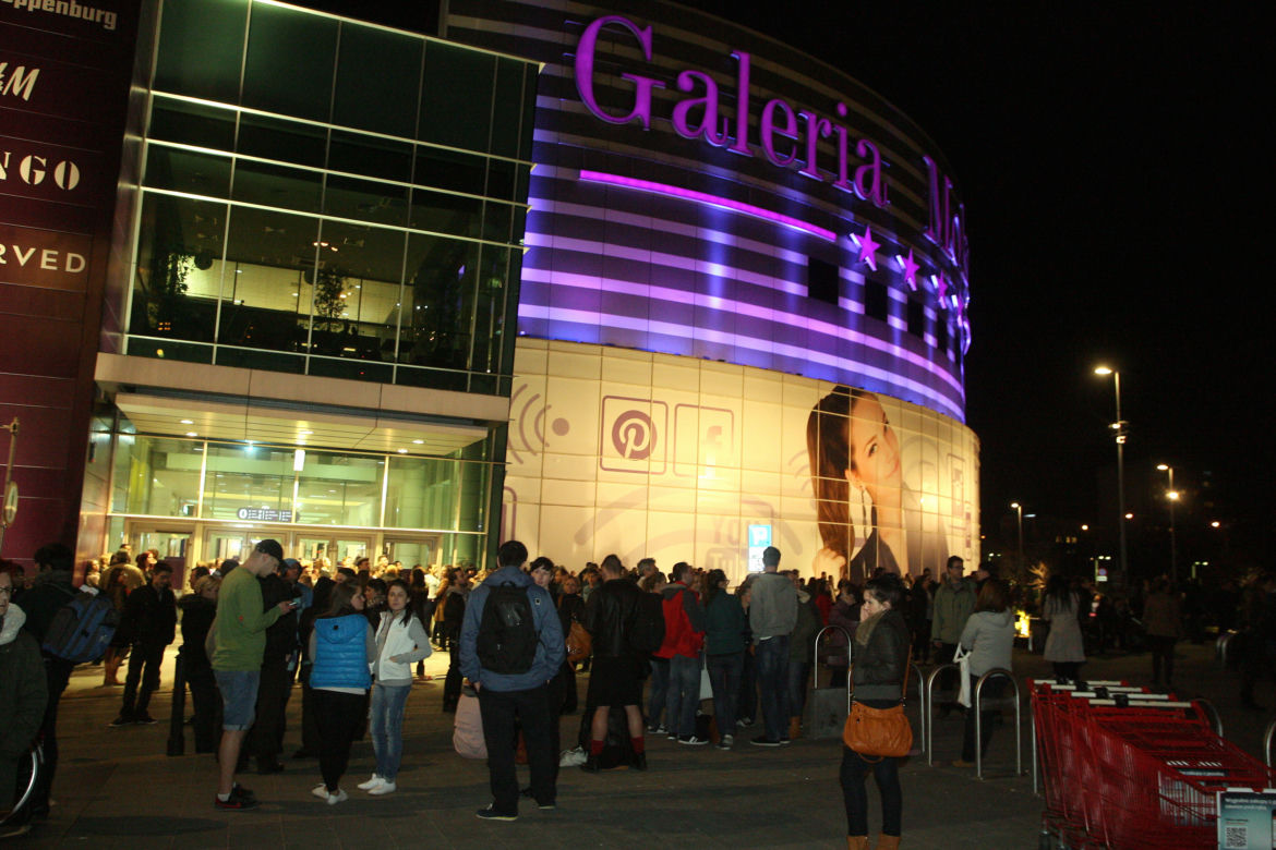 Pożar w Galerii Mokotów. Holmes Place zamknięty do odwołania