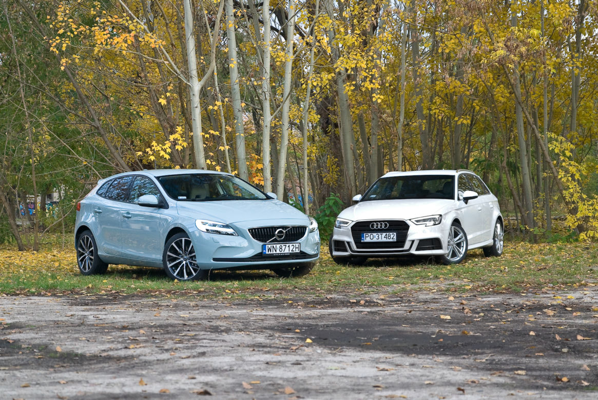 Audi A3 i Volvo V40