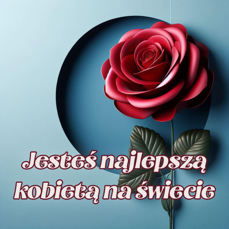 Obrazki na Dzień Kobiet 2024 - kratki, życzenia