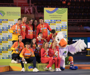 Halowe Mistrzostwa Świata w Lekkoatletyce Kujawy Pomorze 26 w Toruniu: Zdjęcia kibiców i zawodników z soboty, 2. dnia imprezy