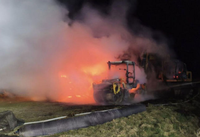 Pożar przy budowie elektrowni jądrowej na Pomorzu. Śledczy mają kilka hipotez