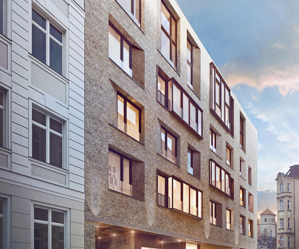Apartamentowiec przy ul. Za Bramką w Poznaniu