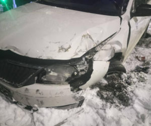 Zderzenie dwóch auto w Święciechowie, pijany kierowca w Lipnie