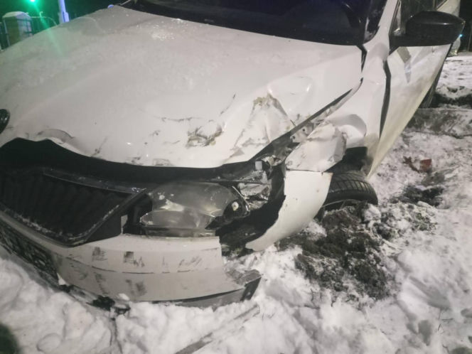 Zderzenie dwóch auto w Święciechowie, pijany kierowca w Lipnie