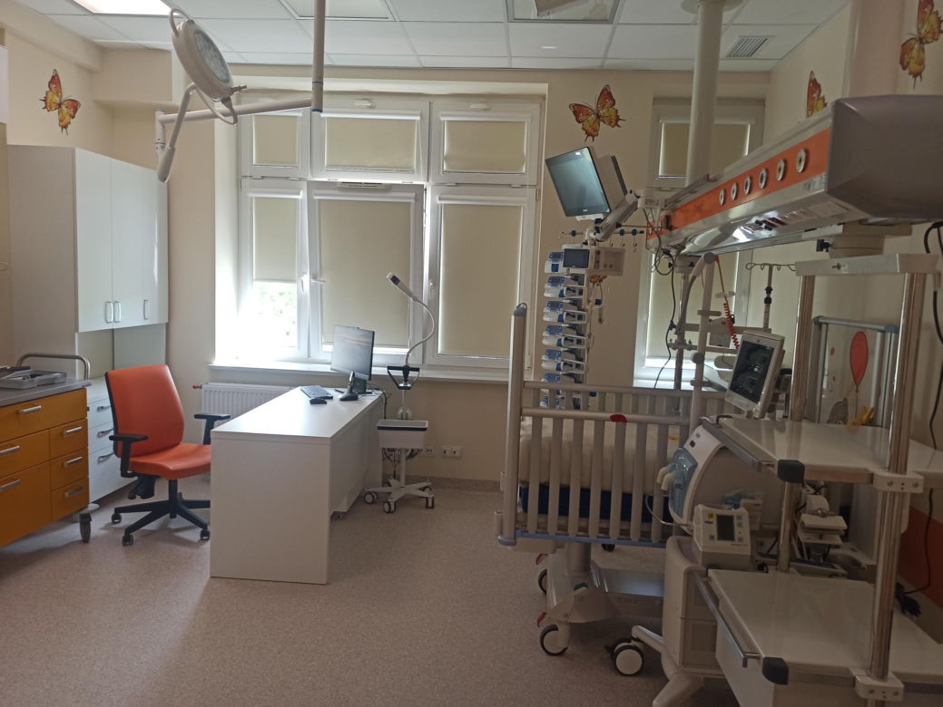 Zmodernizowany oddział kardiochirurgii dziecięcej w GCZD w Katowicach