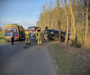Wypadek w gminie Serokomla