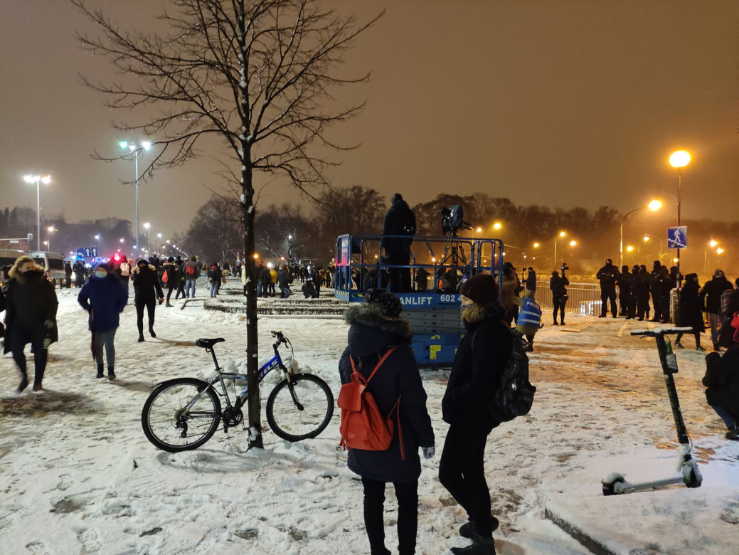 Strajk Kobiet w Warszawie 28.01.2021