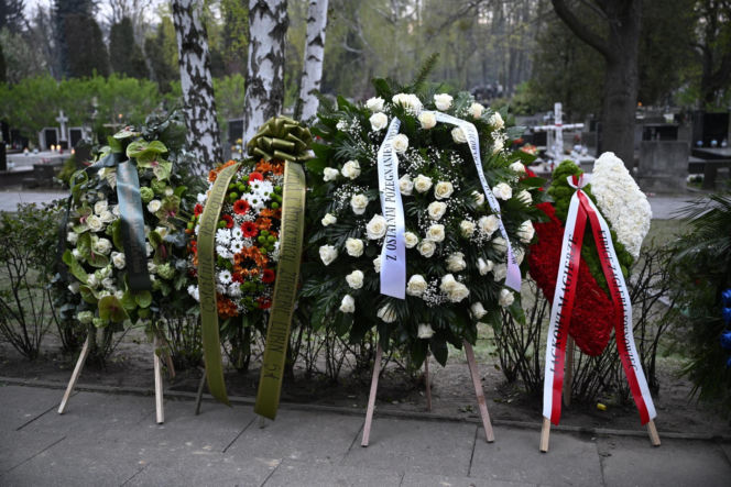 Tak wygląda grób Jacka Magiery po pogrzebie