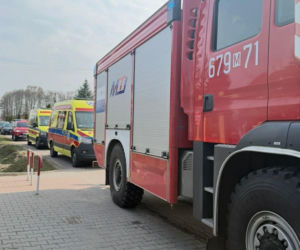 Powiat węgrowski: Ewakuacja w Zespole Oświatowym w Toporze