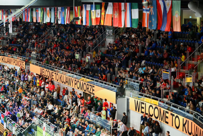 Halowe Mistrzostwa Świata w Lekkoatletyce Kujawy Pomorze 26 w Toruniu: Zdjęcia kibiców i zawodników z soboty, 2. dnia imprezy