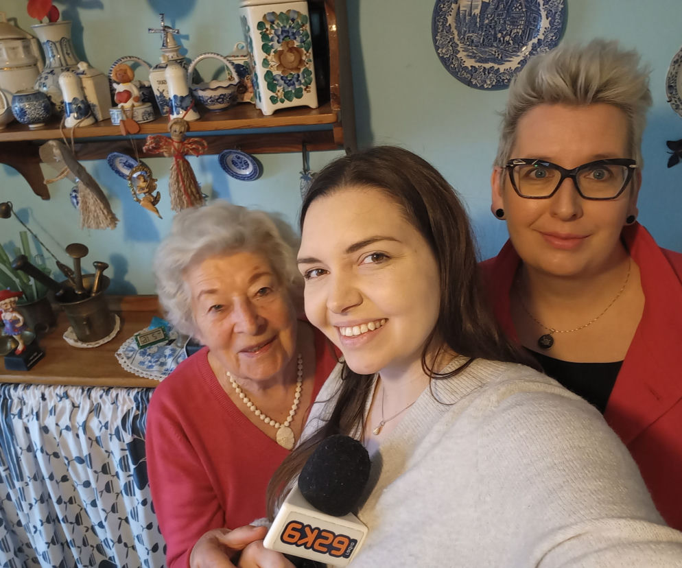 Pani Stanisława (z lewej) i pani Aleksandra (z prawej)
