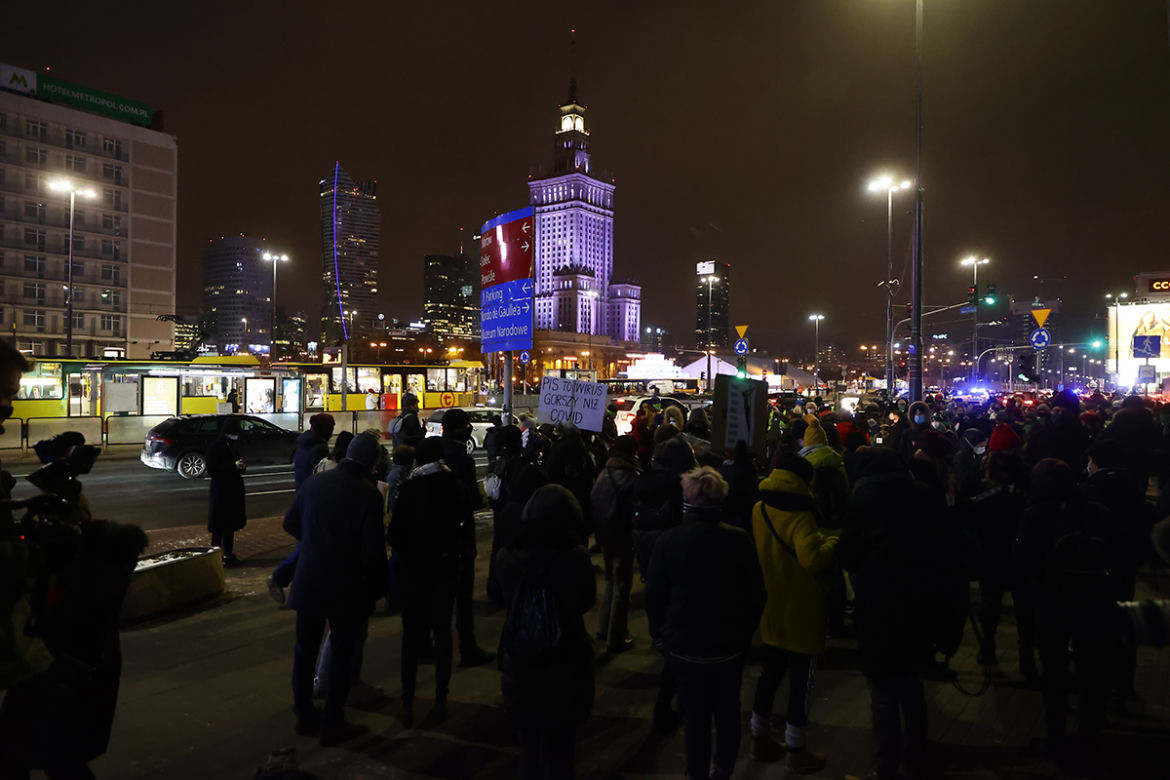 Strajk Kobiet w Warszawie