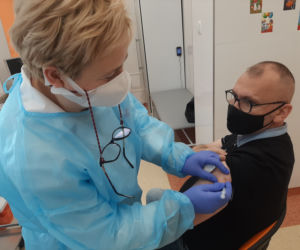 Pracownicy RSS szczepią się przeciv COVID-19