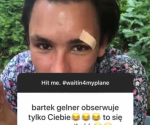 Bartek Gelner na Instagramie Zofii Zborowskiej