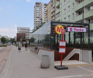 Zamknięte stacje metra na Woli