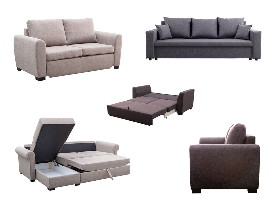 Szara sofa do salonu: szare meble tapicerowane