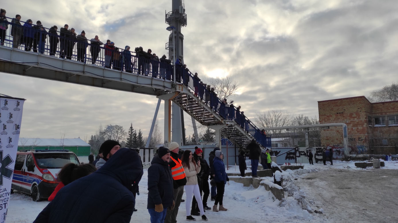 Białystok. Charytatywny Wrak Race Uniwerstal [18.12.2022]