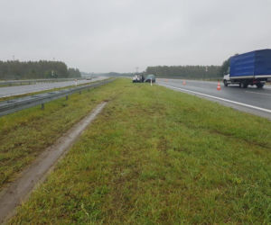 Seria groźnych kolizji na autostradzie A4 koło Tarnowa