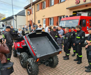 Podlascy strażacy mają nowy sprzęt. Zgotowali mu gorące powitanie [ZDJĘCIA]
