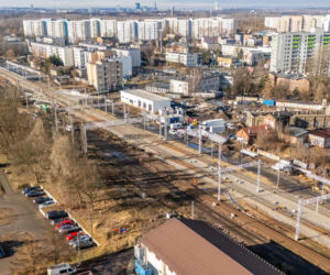 Przebudowa linii kolejowej E65 w Sosnowcu, remonty wiaduktów, dworca, peronów