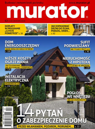 Okładka murator 12/2018