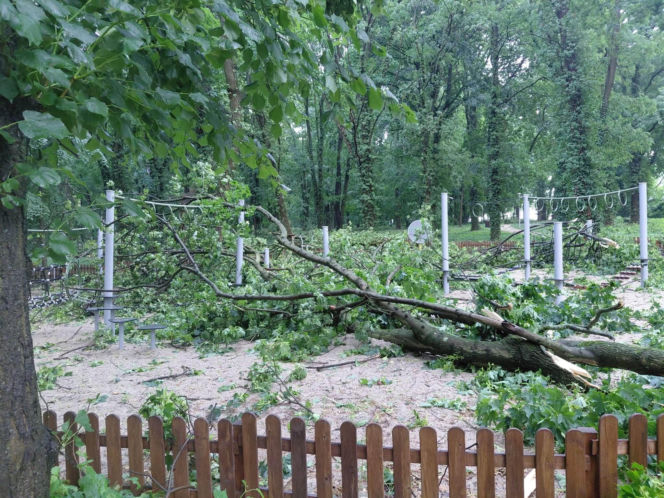 Ogromne straty po burzy nad regionem