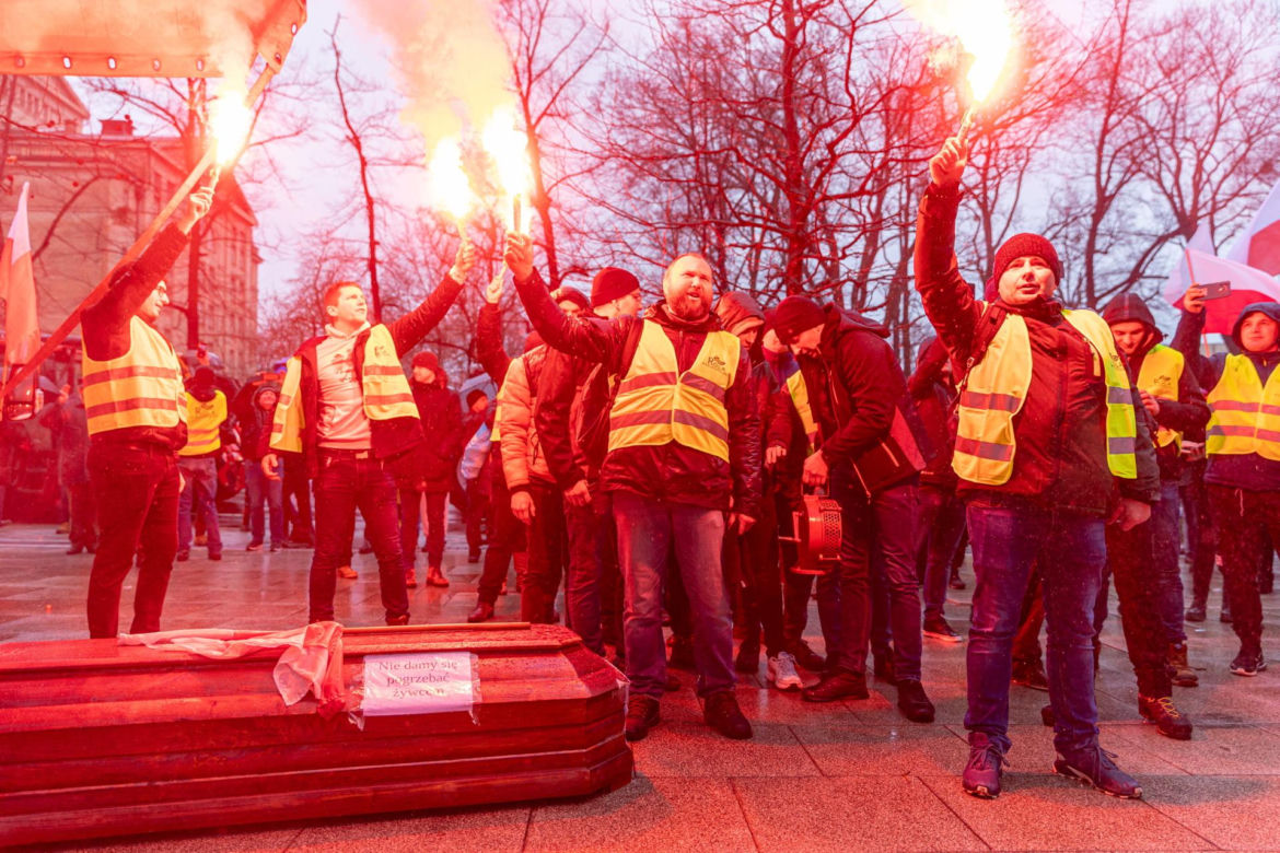 Poznań. Ogólnopolski protest rolników