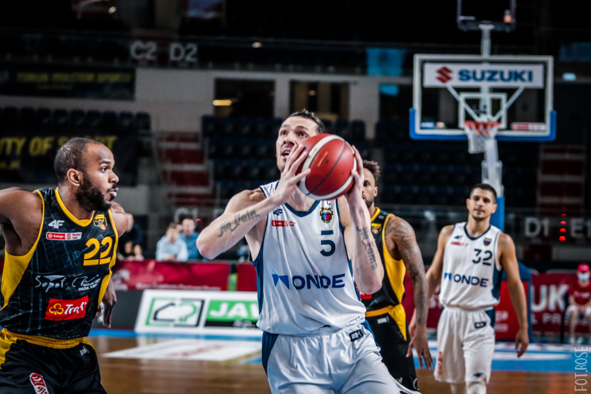 Twarde Pierniki Toruń - Trefl Sopot 73:92, zdjęcia z Areny Toruń
