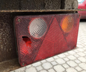 Samochody zatrzymane do kontroli podczas policyjnej akcji Truck&Bus