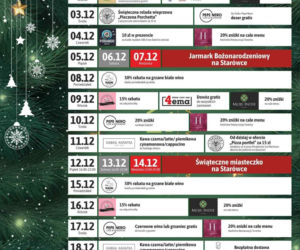 Adwentowy Kalendarz Wydarzeń - sposobem na ożywienie konińskiej Starówki