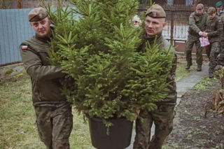 „Choinka dla kombatanta” to już tradycja Siedleckich żołnierzy i leśników