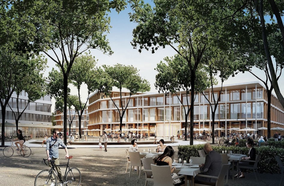 Nowe centrum Wilanowa według Atelier Thomas Pucher